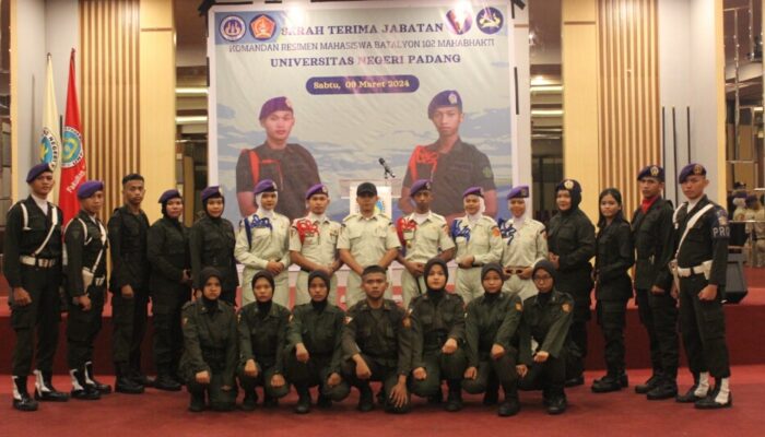 Rendi Riano Komandan Terpilih Menwa UNP 2024-2025