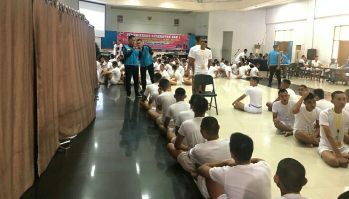 Polda Sumbar Lakukan Rikkes Tahap I untuk Calon Bintara TA 2024