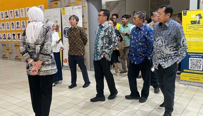 Penanggungjawab SNPMB 2024, Ganefri Bersama Dirjen Dikti Tinjau UTBK di UI