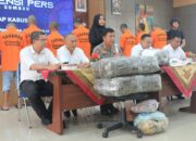 Triwulan l 2024 Polda Sumbar ungkap 379 Kasus Narkoba