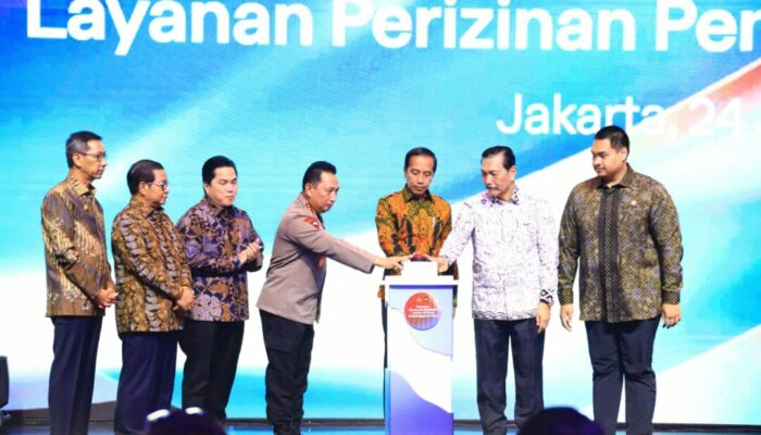 Menko Marves Apresiasi Polri Atas Peluncuran Sistem OSS