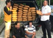 Polisi Sumbar Ungkap 48 Kg Ganja Jaringan Penyambungan