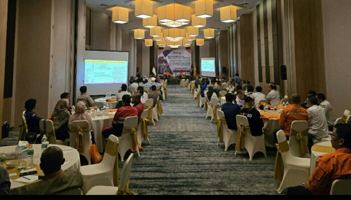 Rakor Basarnas Padang Bahas Penanganan Erupsi Gunung Marapi