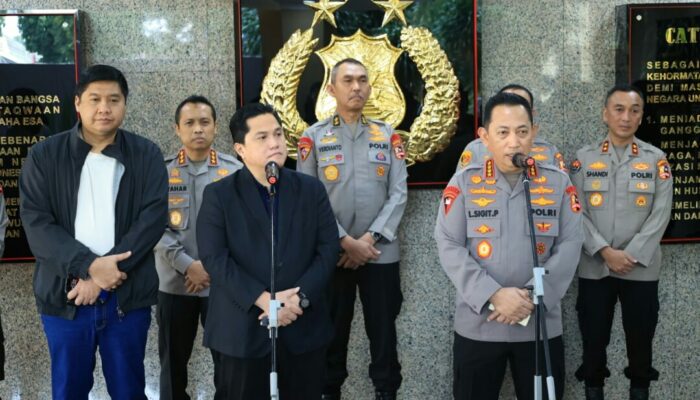 Kapolri dan Ketum PSSI Pastikan Piala Presiden Lancar dan Aman