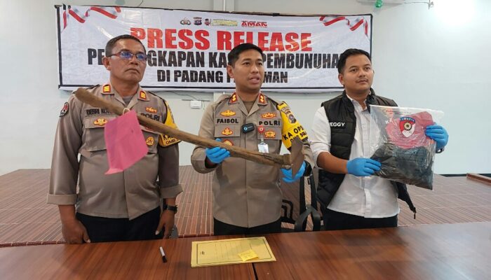 Polisi Temukan Celana dan Cangkul Kasus Pembunuhan di Padang Pariaman