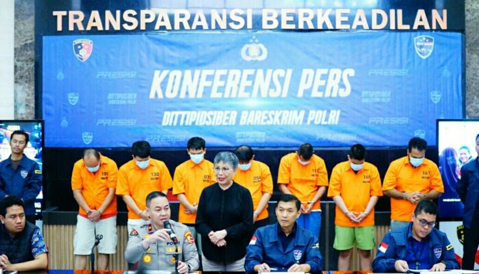 Polri Tangkap QF Warga Negara Cina Pengelola Judol