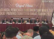 KPU Sumbar Gelar Rapat Pleno Rekapitulasi Suara Pilgub 2024