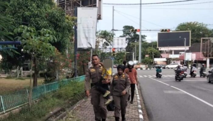 Bawa Sajam Pengamen Diamankan Satpol-PP Padang