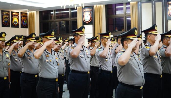 Sebanyak 10.548 Perwira Polri Naik Pangkat di 2025