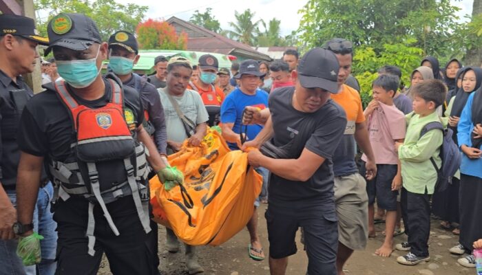 Korban Terseret Arus Ditemukan Meninggal Dunia