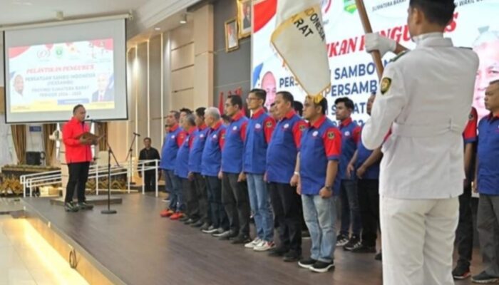 Pelantikan Pengurus Persambi Sumbar Dihadiri Ketum