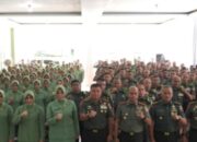 Danrem 032/Wbr Kunjungi Yonif 133/YS, Beri Pesan Penting ke-Prajurit