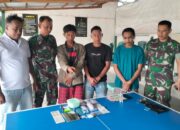 Intel dan Babinsa Kodim 0305/Pasaman Tangkap Tiga Pemakai Narkoba