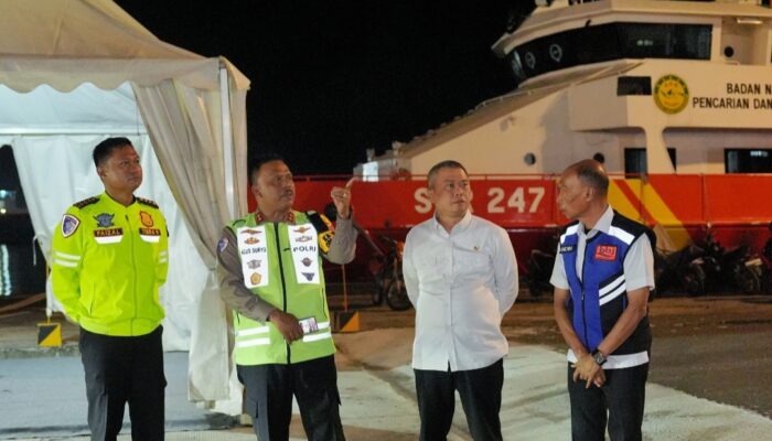 Kakorlantas dan Menhub Optimis Jalur Pelabuhan Merak Lancar