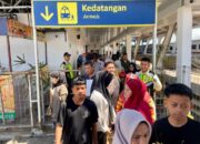 1 April KAI Sumbar Catat Angka Tertinggi Angkutan Lebaran 1446