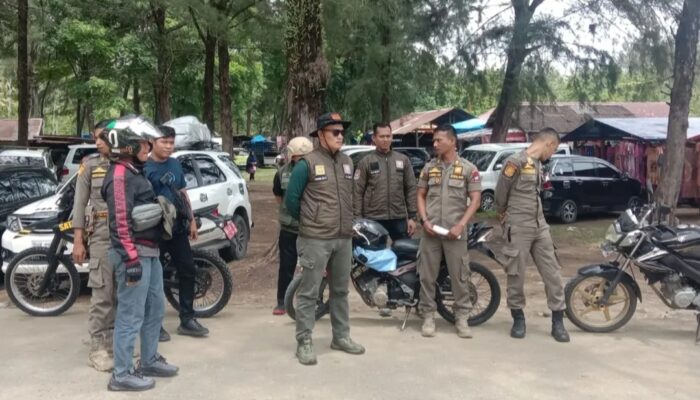 Pastikan Libur Lebaran Lancar, Sat Pol PP Padang Tinjau Lokasi Wisata