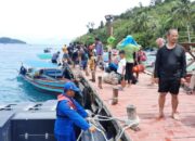 Beri Aman Wisatawan Polairud Sumbar Patroli Laut