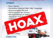 KAI Sumbar Ingatkan Masyarakat Waspada Penipuan Rekrutmen