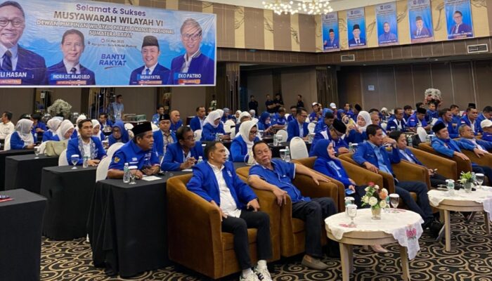 Muswil VI PAN Sumbar Digelar, Lima Formatur Ditunjuk DPP