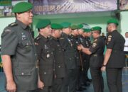 Danrem 032/Wbr Sertijab Pejabat Korem dan Dandim 0312/Padang