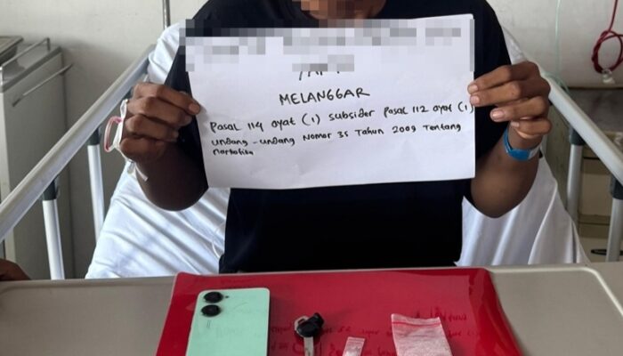 Satresnarkoba Polres Pessel Ciduk Mahasiswa Pengedar Sabu