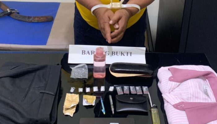 Polres Agam Ciduk Residivis Kasus Narkoba