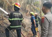 Kebakaran Lahan di Bukit Putus, Nyaris Ancam Gudang Amunisi