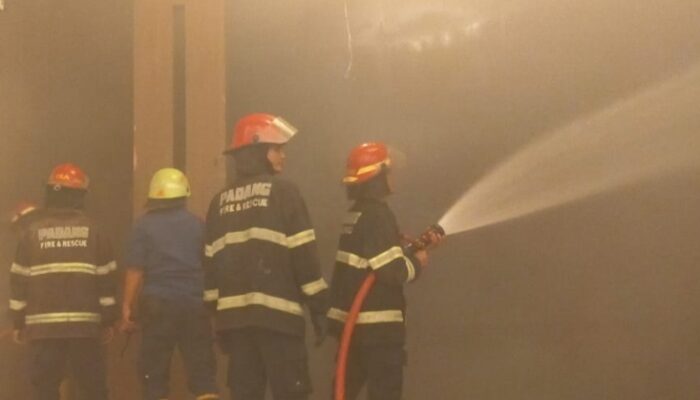 Satu Ruangan Ballroom Hotel Aksana Padang Hangus Terbakar
