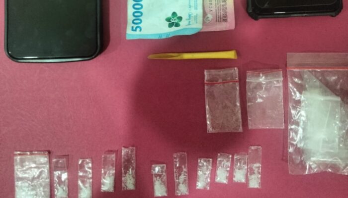 Dua Pengedar Sabu Ditangkap Polisi di Dharmasraya