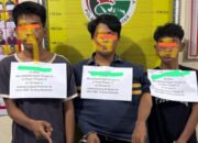 Digerebek di Rumah Kosong, Tiga Pria Diciduk Saat Pesta Sabu