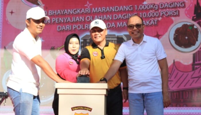 Polda Marandang Massal, Targetkan Rekor MURI di Hari Bhayangkara ke-79