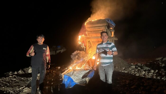 Polisi Kembali Tertibkan Tambang Emas Ilegal di Solok Selatan