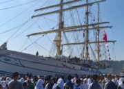 KRI Bima Suci Sampai di Padang, Bawa Misi Diplomasi Budaya