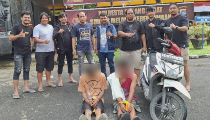 Dua Pencuri Mobil Pikap di Padang Ditangkap Polisi