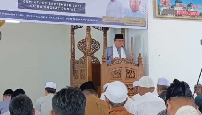 Maigus Nasir Ajak Pejabat Teladani Rasulullah Saat Jadi Khatib Jumat