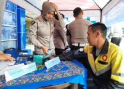 HUT ke-70 Ditlantas Polda Sumbar Gelar Layanan Kesehatan Gratis