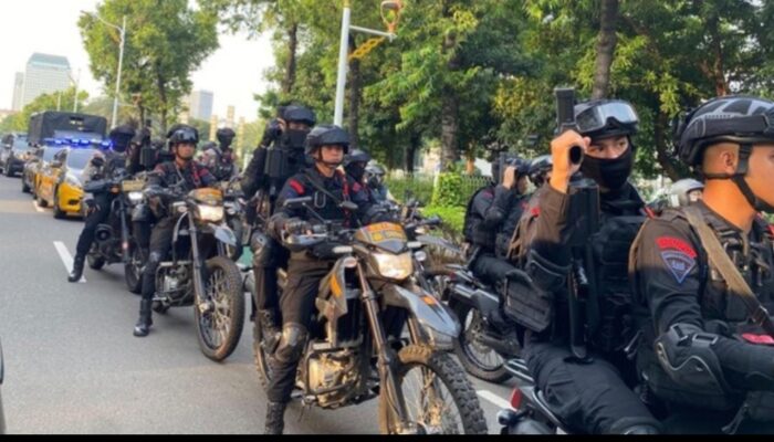 Polda Metro Jaya Gelar Patroli Skala Besar