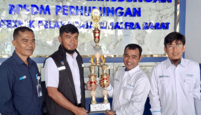 Turnamen Olahraga Harhubnas 2025: KAI Sumbar Juara Umum