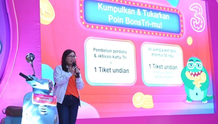 Ribuan Hadiah Menanti! Tri Kembali Gelar Kebut Hadiah BombasTri