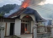 Kebakaran Hanguskan Satu Rumah di Mata Air, Kerugian Capai Rp600 Juta