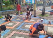 Sambut Peringatan Bencana Tugu Gempa Dipercantik