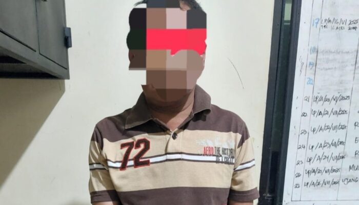 Polres 50 Kota Ringkus Pria Paruh Baya Bawa Sabu