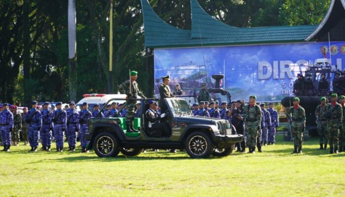 HUT ke-80 TNI di Sumbar Wujud Sinergi Bersama Rakyat