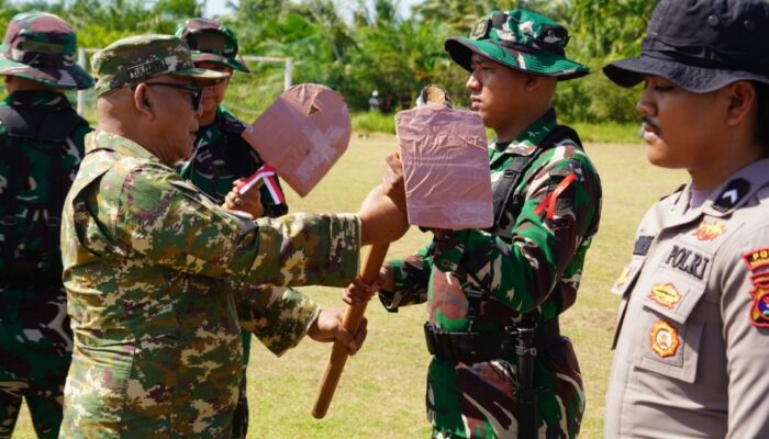 Kasrem 032/Wbr Hadiri Pembukaan TMMD ke-126 di Pasaman Barat