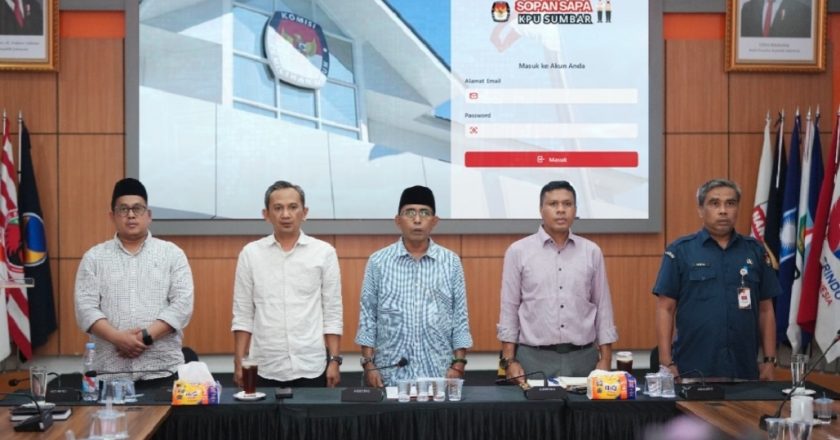 Keren, KPU Sumbar Luncurkan Aplikasi Sopan Sapa