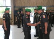 Danrem 032/Wbr Sertijab Kasiren dan Kasilog, Tekankan Loyalitas