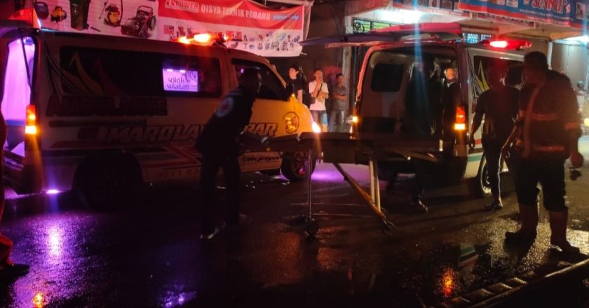 Ruko Penjual Oli di Padang Terbakar, Satu Orang Meninggal Dunia