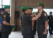 Danrem 032/Wira Braja Pimpin Sertijab Dandim 0319/Mentawai