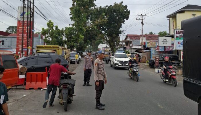 Polres Pasbar Siagakan Personel di SPBU Awasi Distribusi BBM