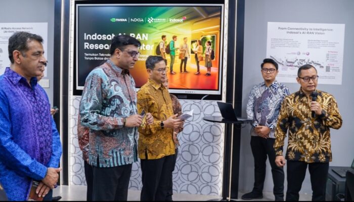 Indosat, Nokia, dan NVIDIA Resmikan AI-RAN Research Center